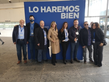 Delegación eldense en el XX Congreso Nacional del Partido Popular